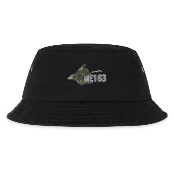 Me 163 Komet (Schreiben) - Kinder Bucket Hat - Schwarz - Vorne