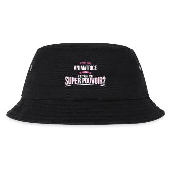 Animatrice super pouvoir cadeau - Bob Enfant - noir - Devant