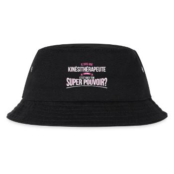 Kinésithérapeute super pouvoir cadeau - Bob Enfant - noir - Devant