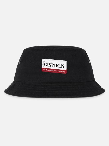 Gispirin - Bei enharmonischer Verwechslung - Kinder Bucket Hat - Schwarz