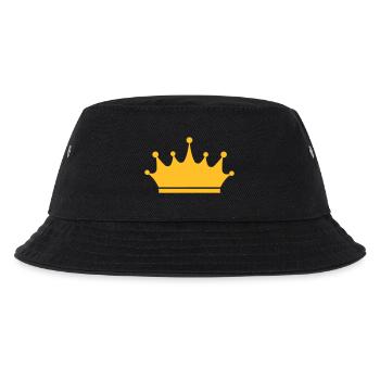 Crown - Kids’ Bucket Hat - black - Front