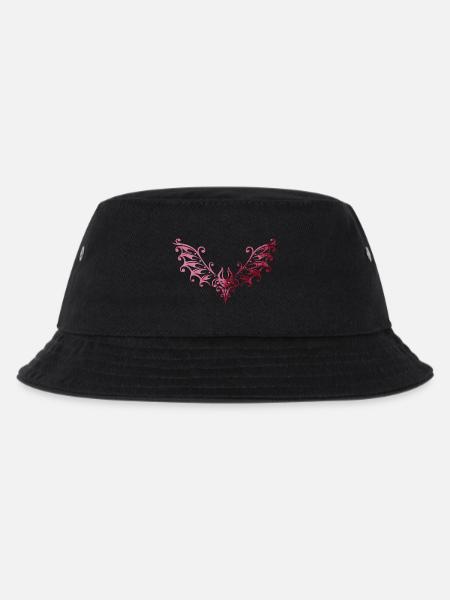 Fledermaus Fledermäuse Vampir - Kinder Bucket Hat - Schwarz