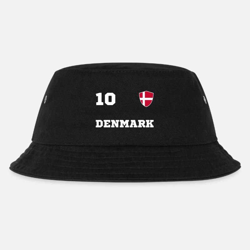 DENMARK team team - Kids’ Bucket Hat - black