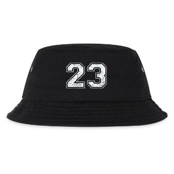 23 dans blanc in Used Look - Bob Enfant - noir - Devant