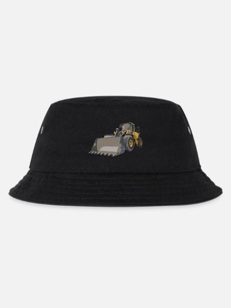 Radlader - Kinder Bucket Hat - Schwarz