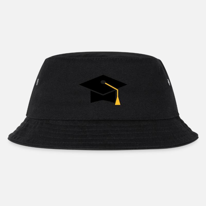 Doktorhut - Kinder Bucket Hat - Schwarz