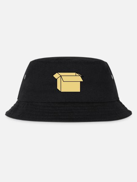 Carton - Kinder Bucket Hat - Schwarz