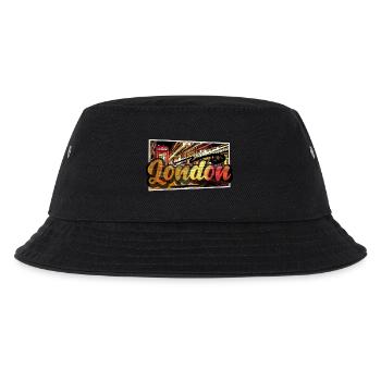 London - Kinder Bucket Hat - Schwarz - Vorne