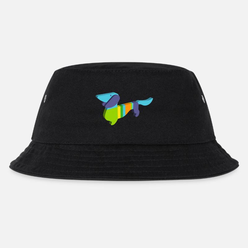 Waldi von München - Kinder Bucket Hat - Schwarz