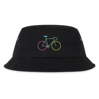 Racing bike colorful - Kids’ Bucket Hat - black - Front