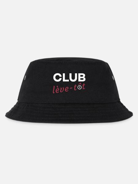 Club lève-tôt - Bob Enfant - noir
