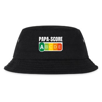 PAPA-SCORE / Humour Papa - Bob Enfant - noir - Devant