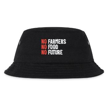 Sustainable agriculture illustration - Kids’ Bucket Hat - black - Front