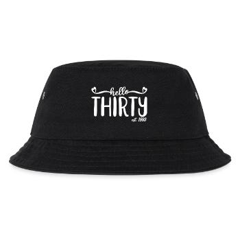 30. Geburtstag für Frauen 30 Hallo dreißig Est. 1993 - Kinder Bucket Hat - Schwarz - Vorne