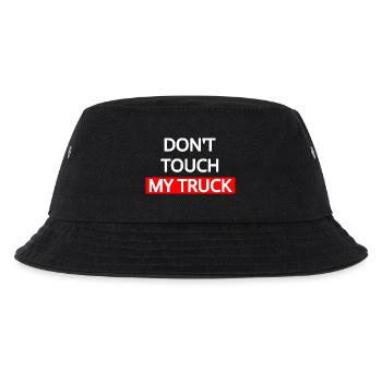 Truck - Kinder Bucket Hat - Schwarz - Vorne