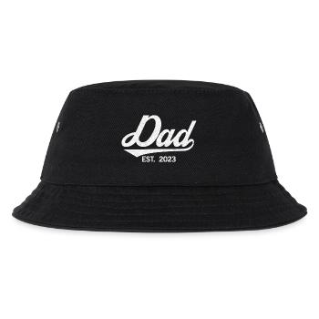Dad Est. 2023, Dad To Be, Pregnancy Announcement - Kids’ Bucket Hat - black - Front