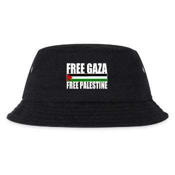 Free gaza free palestine - Kids’ Bucket Hat - black - Front