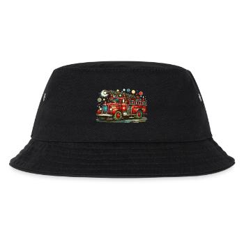 Pompiers mobiles | Camion de pompiers couleurs arc-en-ciel - Bob Enfant - noir - Devant