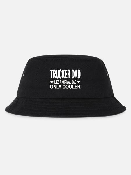 Truck - Kinder Bucket Hat - Schwarz