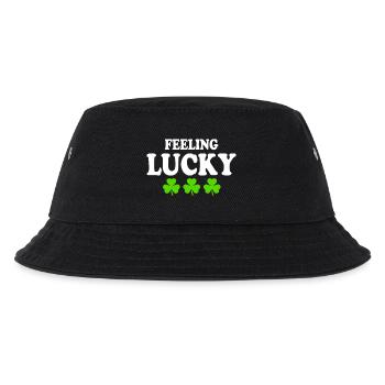 feeling lucky - Kids’ Bucket Hat - black - Front