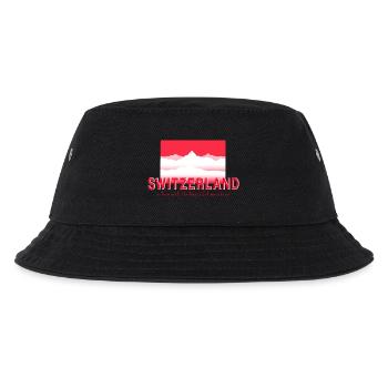 SUISSE montagnes - Bob Enfant - noir - Devant