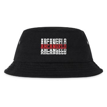 Erzengel T-Shirt T-Shirt Geschenk gestapelter Text - Kinder Bucket Hat - Schwarz - Vorne