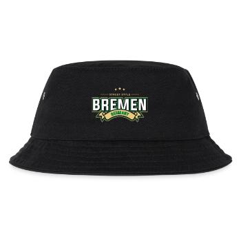 Bremen - Kinder Bucket Hat - Schwarz - Vorne