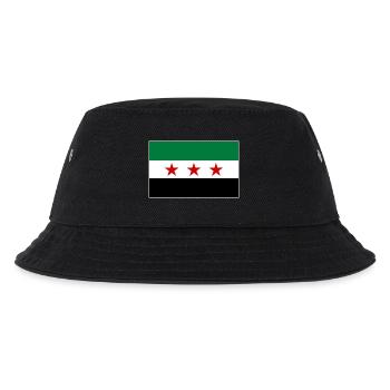 Syria Flag - Kids’ Bucket Hat - black - Front