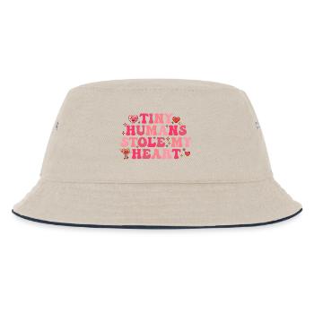 Tiny Humans Stole My Heart - NICU Nurse Women - Kids’ Bucket Hat - ecru/navy - Front