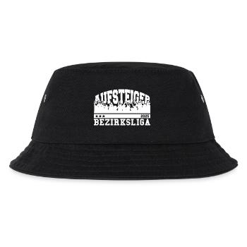 Aufsteiger 2025 Bezirksliga Aufstieg Fußball - Kinder Bucket Hat - Schwarz - Vorne
