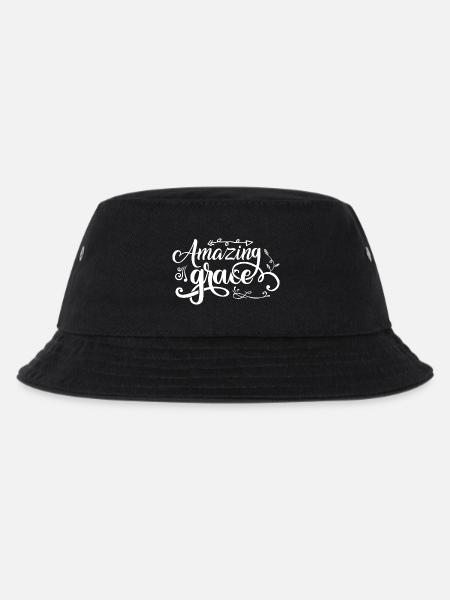 Amazing Grace - Kinder Bucket Hat - Schwarz