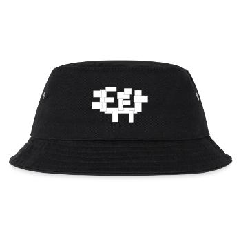 Rechtecke sind einfach Quadrate in Komposition - Kinder Bucket Hat - Schwarz - Vorne