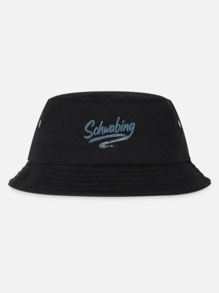 Schwabing Brushstroke - Kids’ Bucket Hat - black