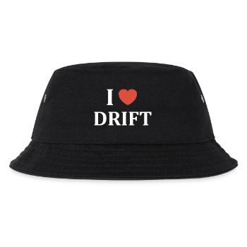 Liebe zum Urban Drift - Kinder Bucket Hat - Schwarz - Vorne