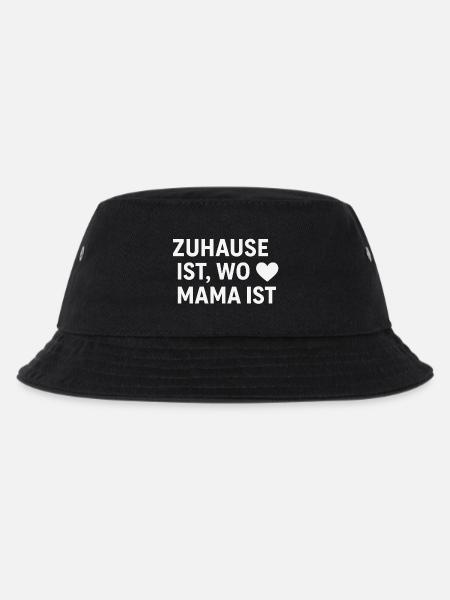 La maison est là où se trouve maman – Logo de maman aimante - Bob Enfant - noir