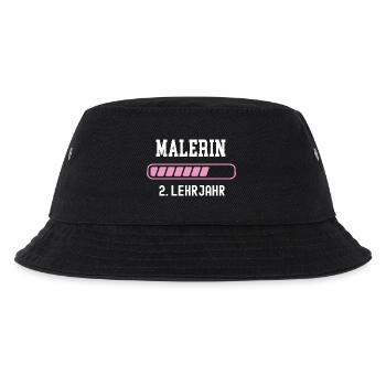 Painter training 2nd year second year apprenticeship - Kids’ Bucket Hat - black - Front