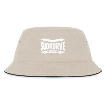 Munich South Curve Pullover Hoodie – Pride from the Curve - Kids’ Bucket Hat - ecru/navy - Front