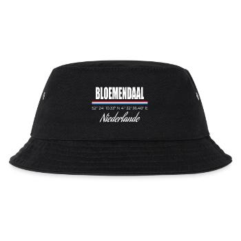 Bloemendaal - Kinder Bucket Hat - Schwarz - Vorne