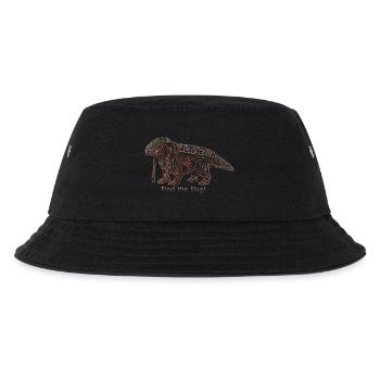 Satisfactory - „Find the Slug!“ - Kinder Bucket Hat - Schwarz - Vorne