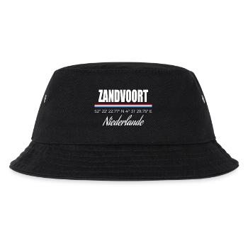 Zandvoort - Kinder Bucket Hat - Schwarz - Vorne