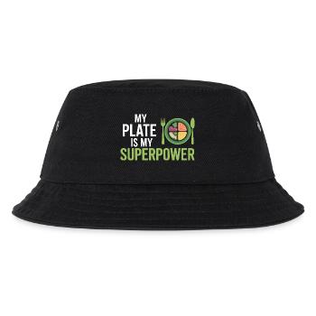 Registered Dietitian Nutrition Power Specialist   - Kids’ Bucket Hat - black - Front