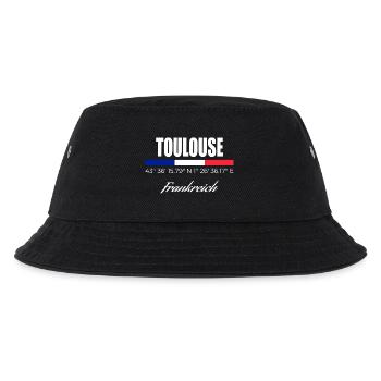 Toulouse - Kinder Bucket Hat - Schwarz - Vorne