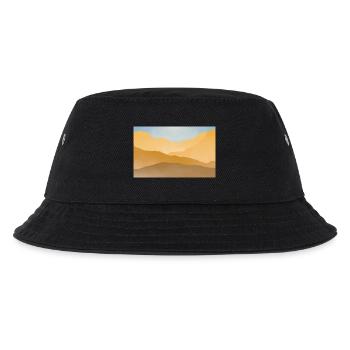 Goldene Gipfel bei Sonnenaufgang - Kinder Bucket Hat - Schwarz - Vorne
