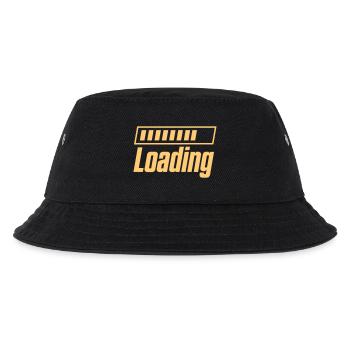 Loading  - Kinder Bucket Hat - Schwarz - Vorne