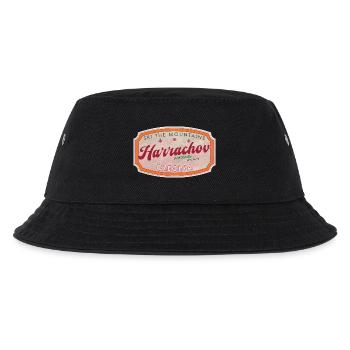 Harrachov Tschechisches Skilabel Tschechien Retro - Kinder Bucket Hat - Schwarz - Vorne