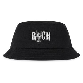 Rockmusik-Symbol Lustig - Kinder Bucket Hat - Schwarz - Vorne