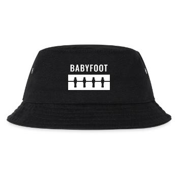 White Foosball Table - Kids’ Bucket Hat - black - Front
