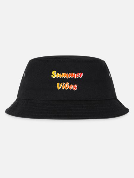 Summer Vibes - Kids’ Bucket Hat - black