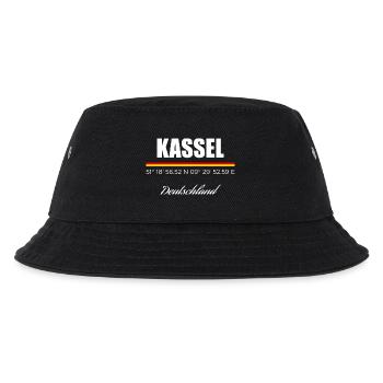 Kassel - Kinder Bucket Hat - Schwarz - Vorne