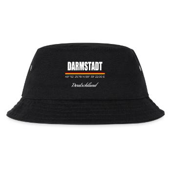 Darmstadt - Kinder Bucket Hat - Schwarz - Vorne